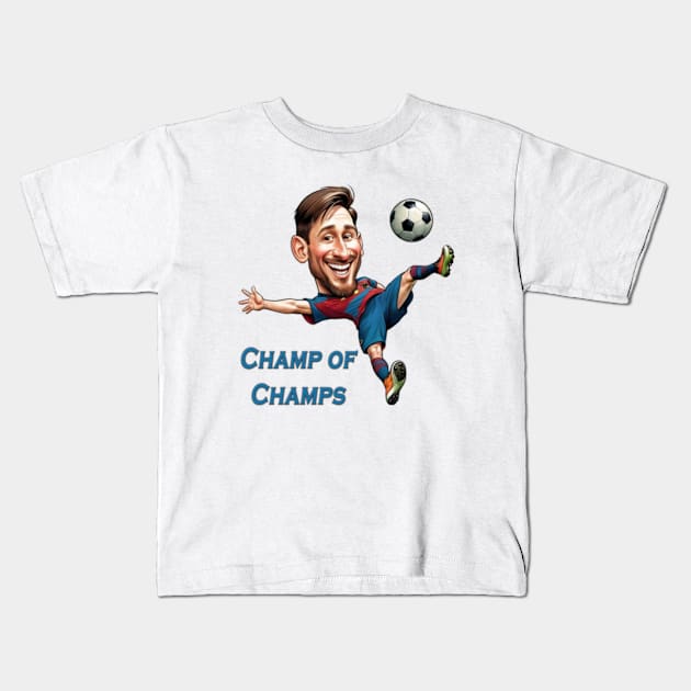 Champ of Champs Kids T-Shirt by Sweet Tea Novelty